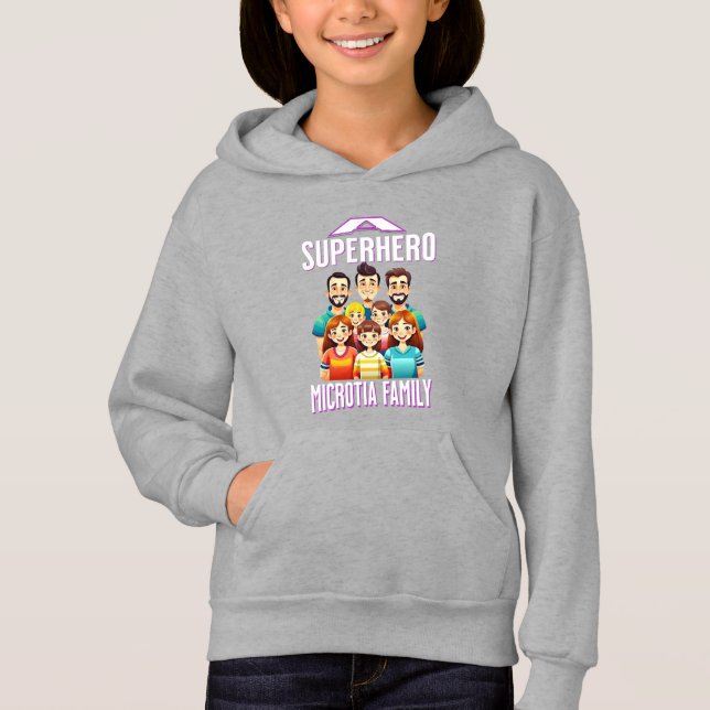Microtia superhero (Devant)