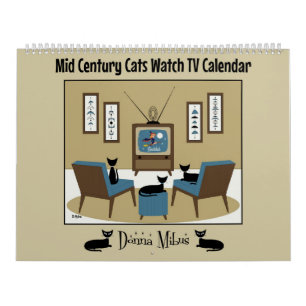 Mid Century Cats Regarder le calendrier TV