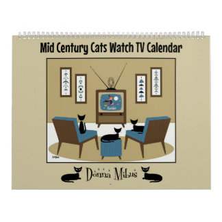 Mid Century Cats Regarder le calendrier TV