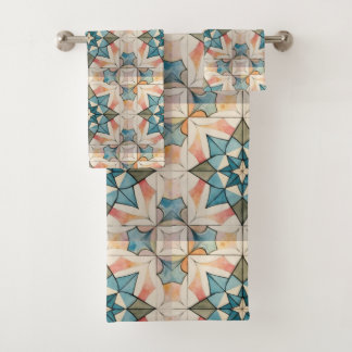 Mid Century Modern Atomic Starburst Pattern