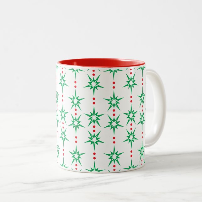 Mid Mod Garland Classic Mug 11oz. -Red (Devant droit)