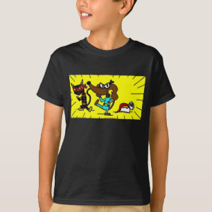 Midge Superhero Trio Enfants T-shirt foncé