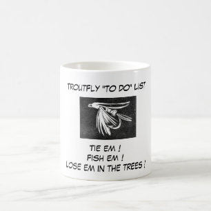 "Midge - Truite Voler "À Faire Liste" Mug