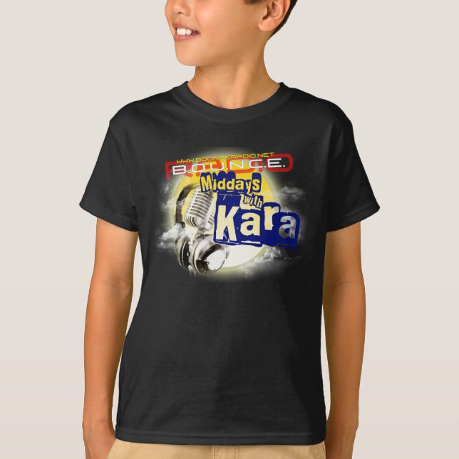 Midis avec le T-shirt noir de l'enfant de Kara (Devant)