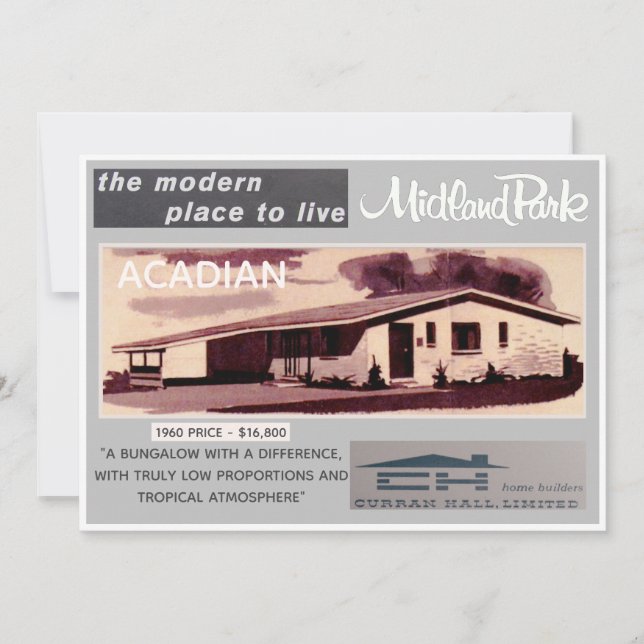 Midland Park House Modèle de carte collective (Devant)