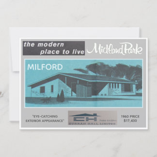 Midland Park House Modèle de carte collective