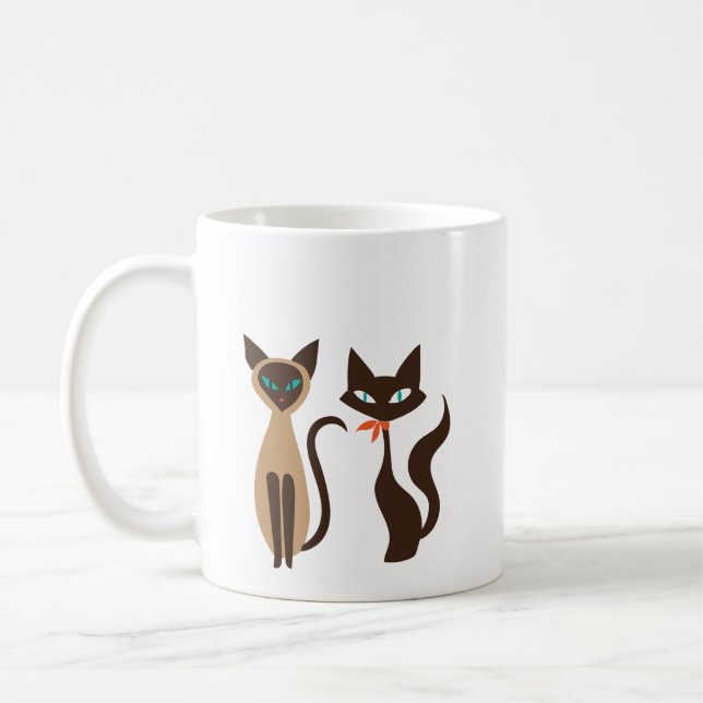 MidMod Chats Mug (Gauche)