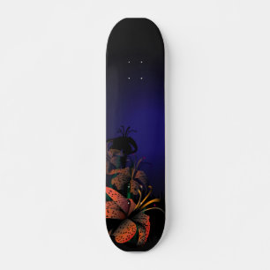 Midnight Lillies skateboard