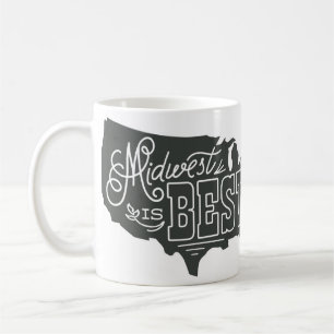 Midwest est le meilleur - tasse