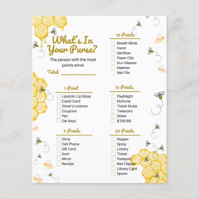 Miel Baby shower d'abeilles Qu'est-ce qu'il y a da (Devant)