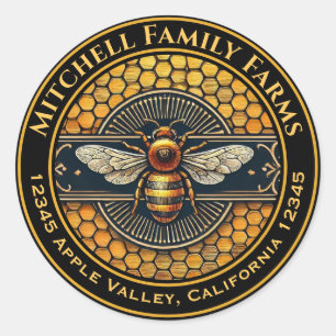 Miel Bee Étiquette