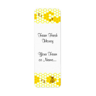 Miel Bee Honeypeb Custom Jar Étiquettes