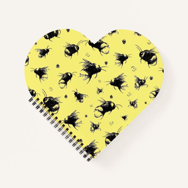 Miel Bee Lover Carnet - Cadeau pour elle (Devant)