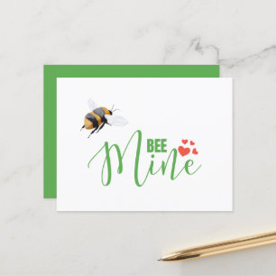 Miel Bee Mine Drôle Carte Saint Valentin