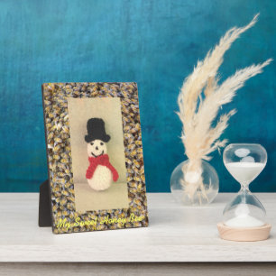 Miel Bee Mine Photo Plaque w Easel