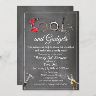 Miel Do Outils & Gadgets Douche Homme Invitation