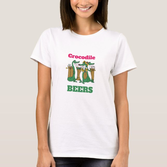 MIEUX ! T-shirt BIÈRES crocodiles - Drôle (Devant)