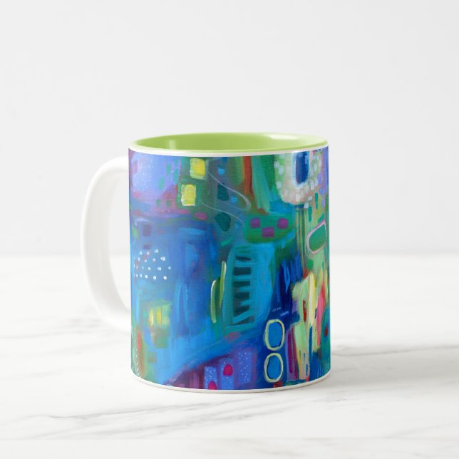 Mighty Maiden avec une mission - Mug (Devant gauche)