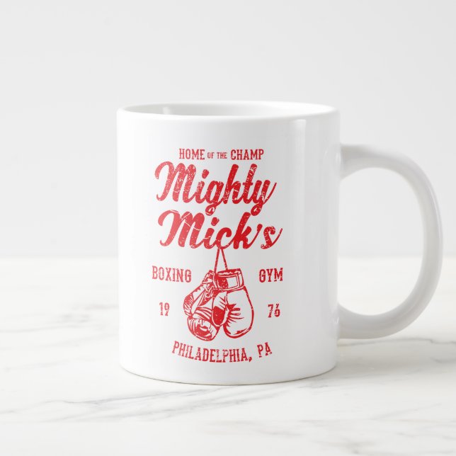 Mighty Mick's Boxing Gym Vintage Philly Coffee Mug (Droite)