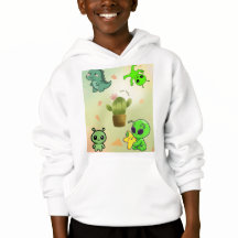 mignon alien&cactus sweat à capuche,Ajoutez une to
