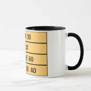 mignon anniversaire DOIT ÊTRE 40 tasse de café con