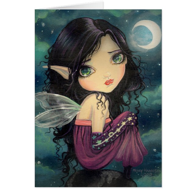 Mignon Art Fantastique de Fée Gothique aux Grands  (Devant)