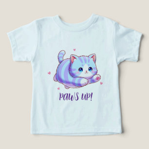 Mignon Chat Lavande Volant Kawaii