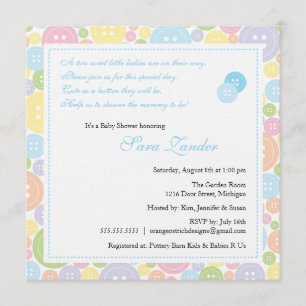 Mignon comme invitation de baby shower de garçons