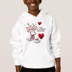 Mignon Contour Renne "Amour à Chaque Petit Pas"
