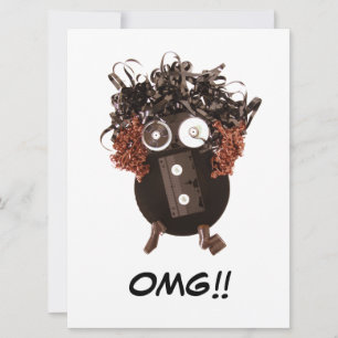 Mignon Cool Drôle Humoristique OMG Médias Analogiq