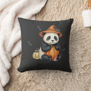 Mignon Coussin de Lancer de Citrouille de Panda Ha