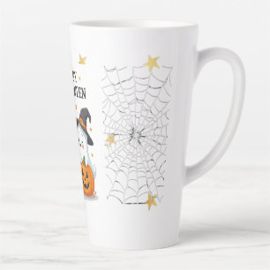 Mignon design de mug de sorcière et fantôme d'Hall