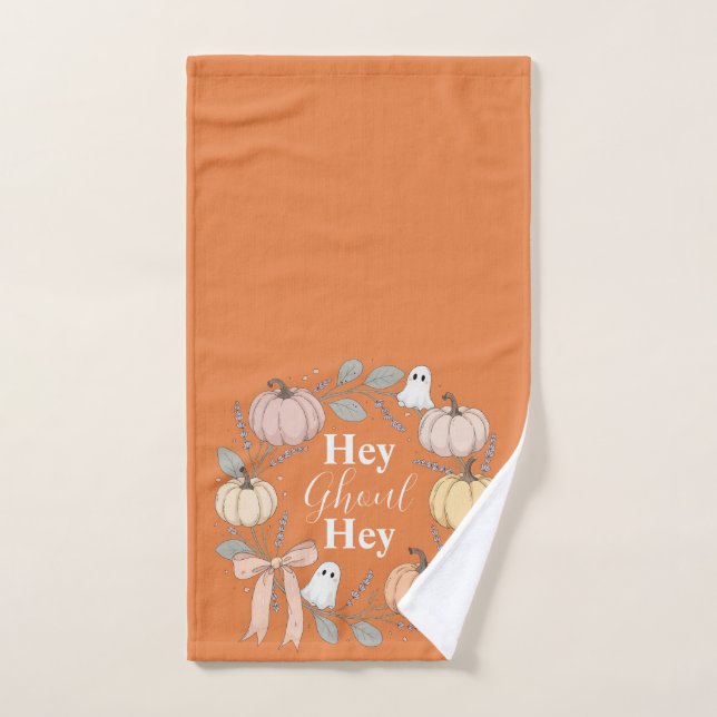 Mignon Épouvantable Hey Ghoul Automne (Serviette à main)