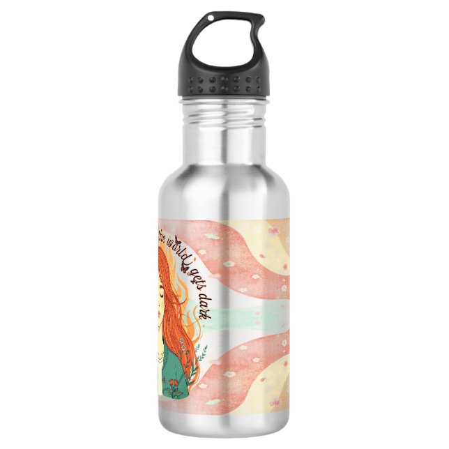 Mignon et Hydratant - Bouteille d'Eau Adorable (Devant)