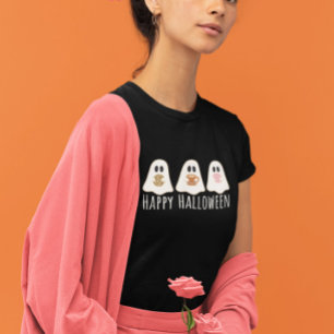 Mignon Fantômes mexicains et T-shirt Halloween Con
