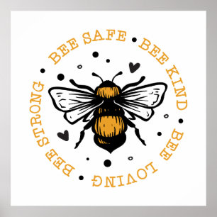 mignon inspirant apiculteurs mot art Poster