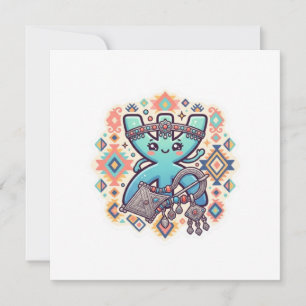 Mignon Kawaii Amazigh Yaz Symbole Berbère Autocoll