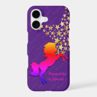 Mignon LICORNE PERSONNALISÉE VIOLETTE