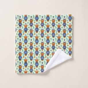 Mignon Ours Marin ⚓🐻 Style Bébé Rayures de la Mar