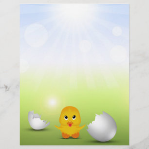 Mignon Petit Poussin - Papeterie à Lettres pour En