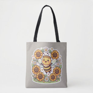 Mignon sac fourre-tout abeille bourdon et tourneso