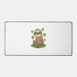Mignon Sloth Leprechaun Shamrock de la Saint-Patri