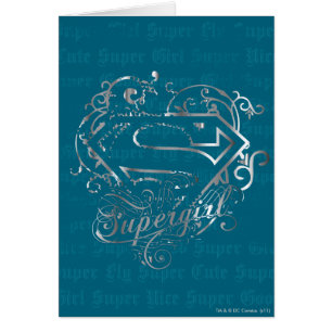 Mignon superbe de mouche superbe de Supergirl