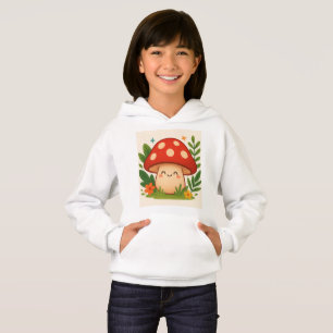 Mignon sweat à capuche champignon pour enfants