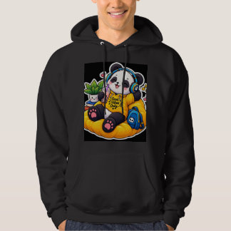 Mignon sweat à capuche Panda Cozy Autumn – Kawaii