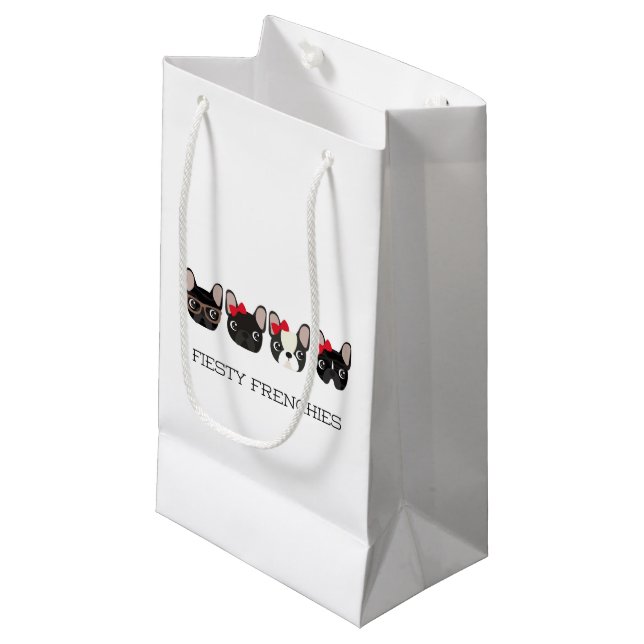 Mignon tous les sacs de cadeau d'occasion (Devant Angle)
