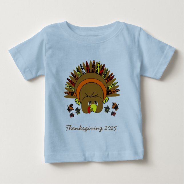 Mignon Turquie Thanksgiving T-shirt femme (Devant)