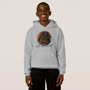 Mignon Vintage Rottie Rottweiler Chien Animal Anim