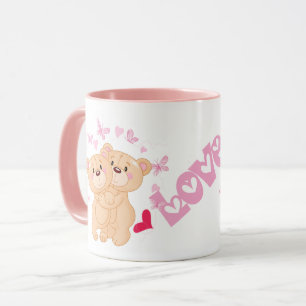 Mignonne Amour Ours Mug