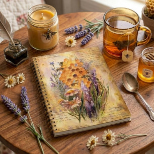 Mignonne aquarelle vintage abeille à miel nid d'ab